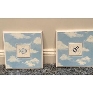 A Set of Two Paintings For Kids’ Rooms